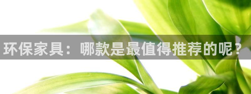 杏宇手机登录线路测速：环保家具：哪款是最值得推荐的呢？